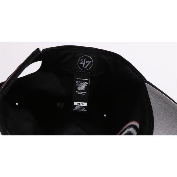 Georgia Bulldogs Lot of 2 Black Adjustable Hats Caps '47 - Picture 7 of 16